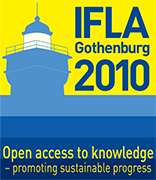 [logo del congresso IFLA 2010]
