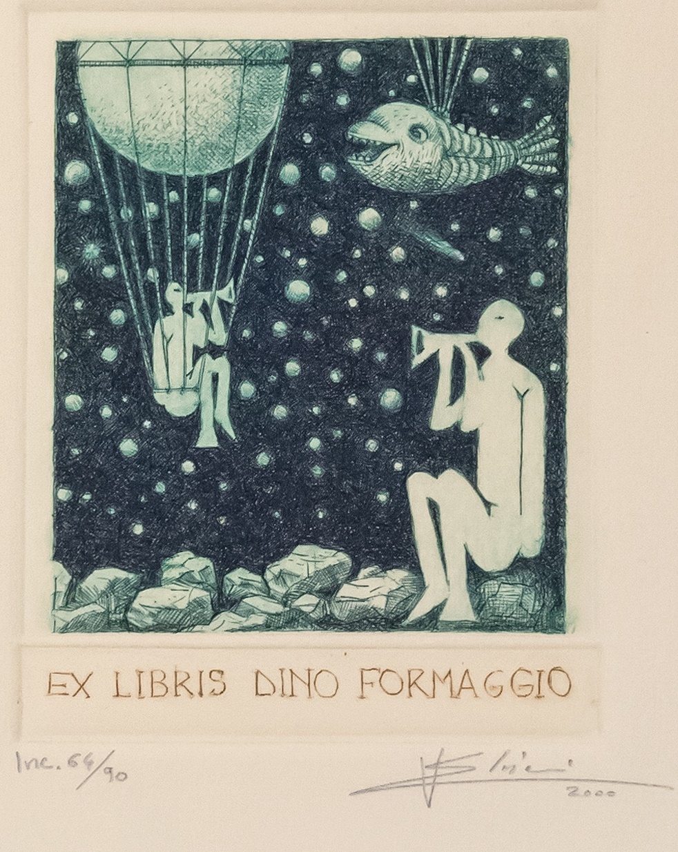 Exlibris Dino Formaggio