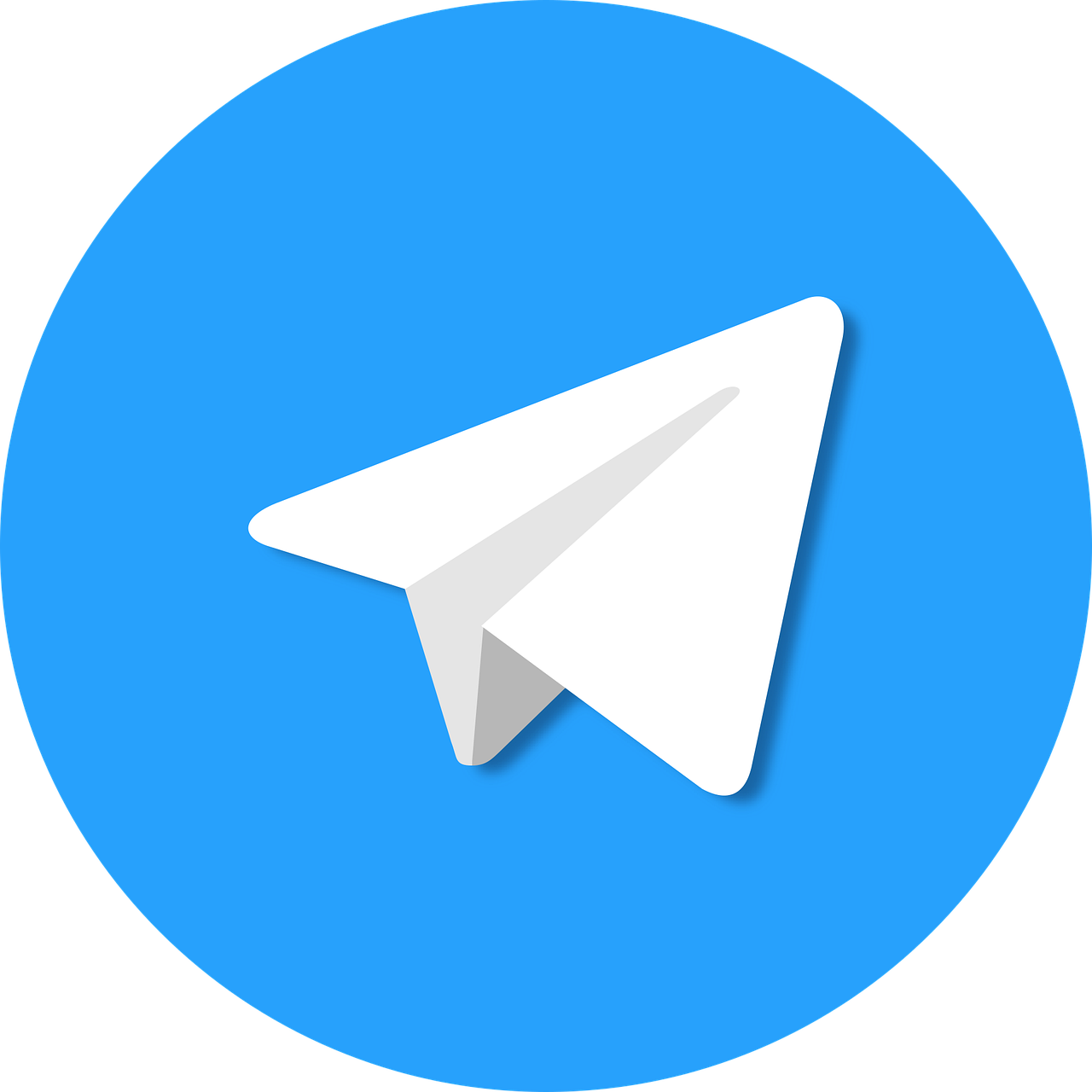 Logo con link a canale Telegram